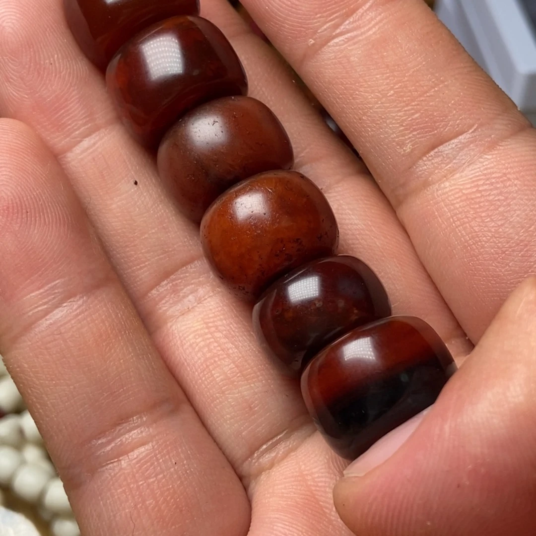 玛瑙/玉髓珠子未镶嵌15mm