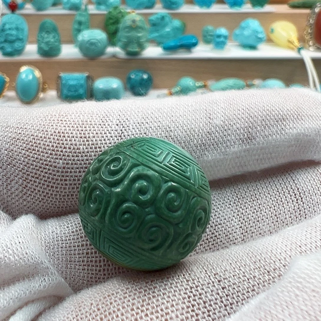 躺***哥绿松石未镶嵌吊坠(不含链)