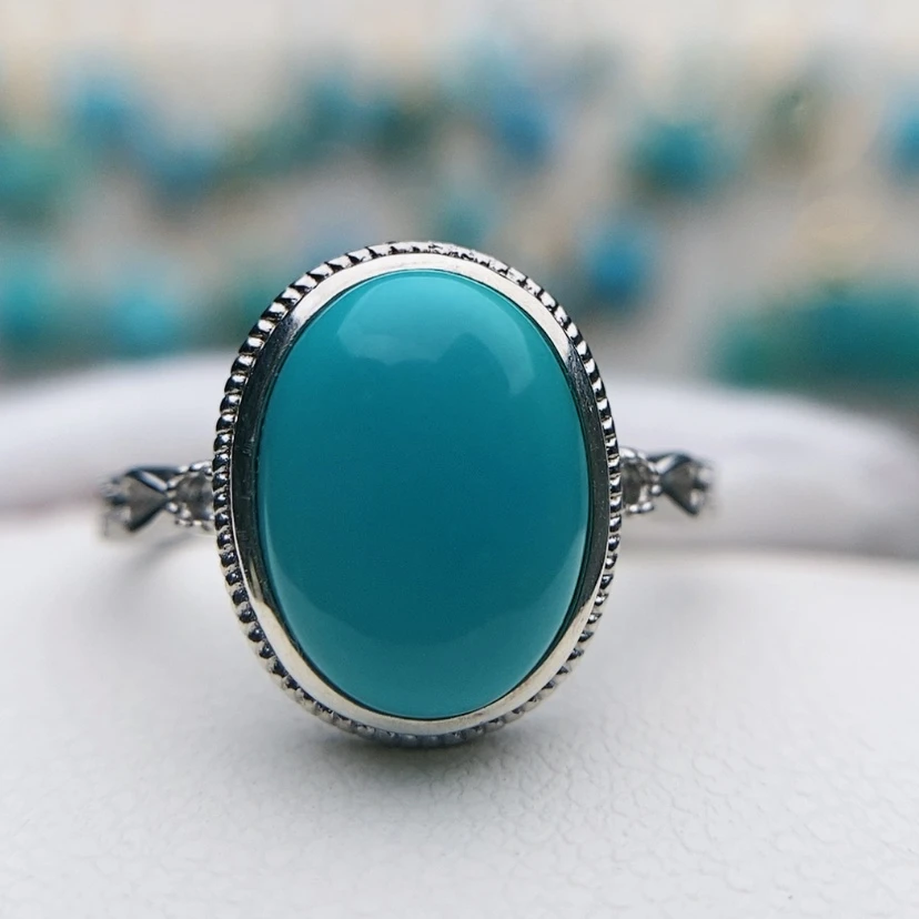 【闪购商品】绿松石珠宝奇石银S925镶嵌