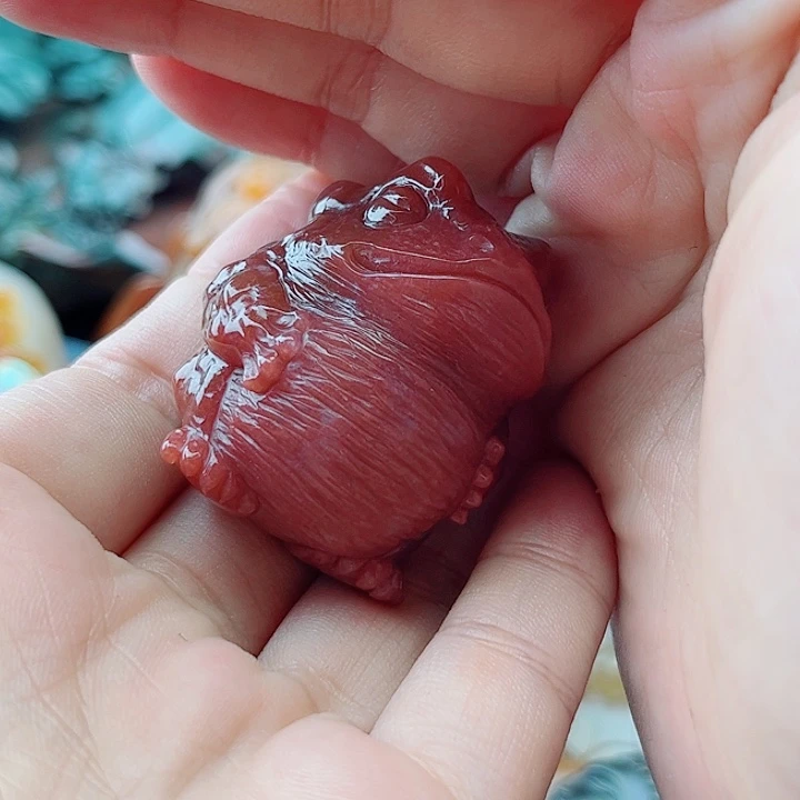 胖***虫未镶嵌石英质玉手饰