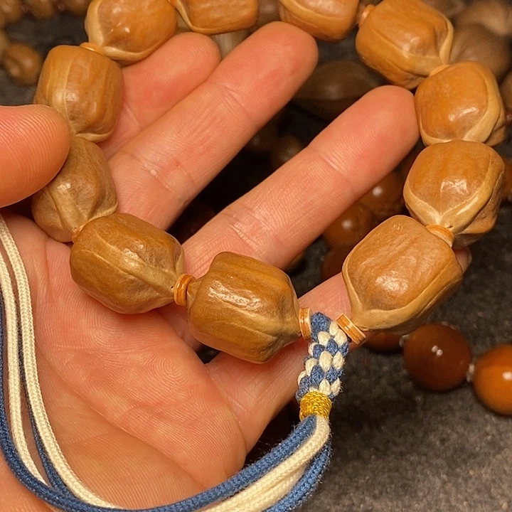 手串橄榄核1.8桶珠7号