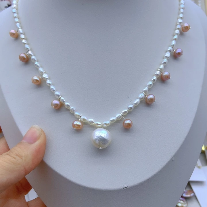 淡水珍珠颈饰未镶嵌