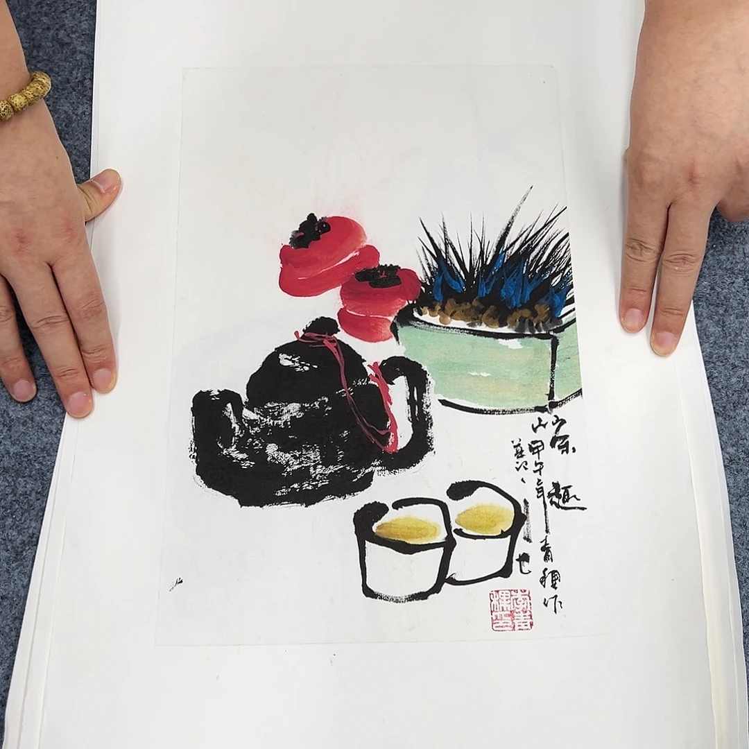 国画纯手绘作品欣赏