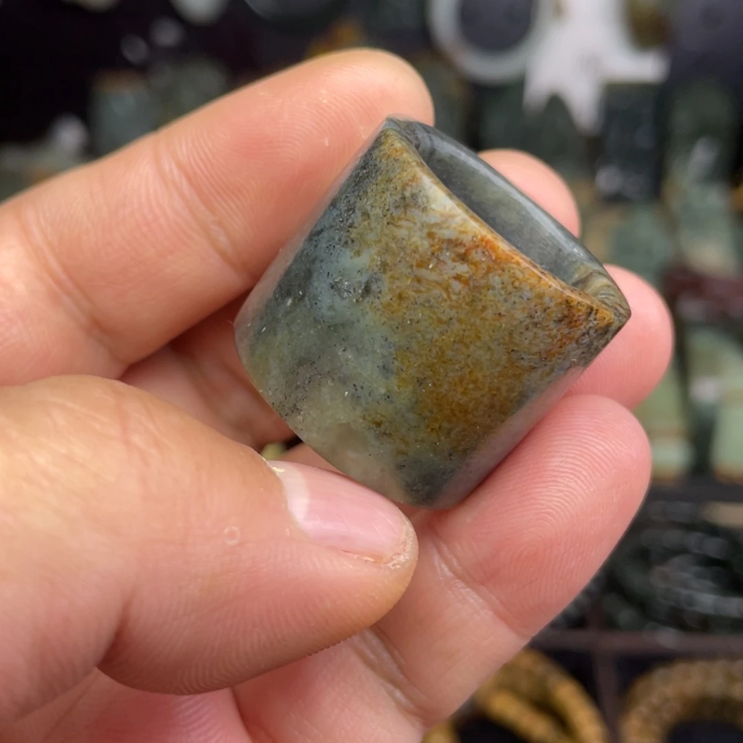 岫岩河磨玉（透闪石质玉）未镶嵌颈饰21.9