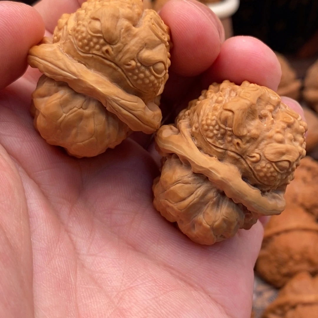 核桃手串/手链金蝉蛤蟆头