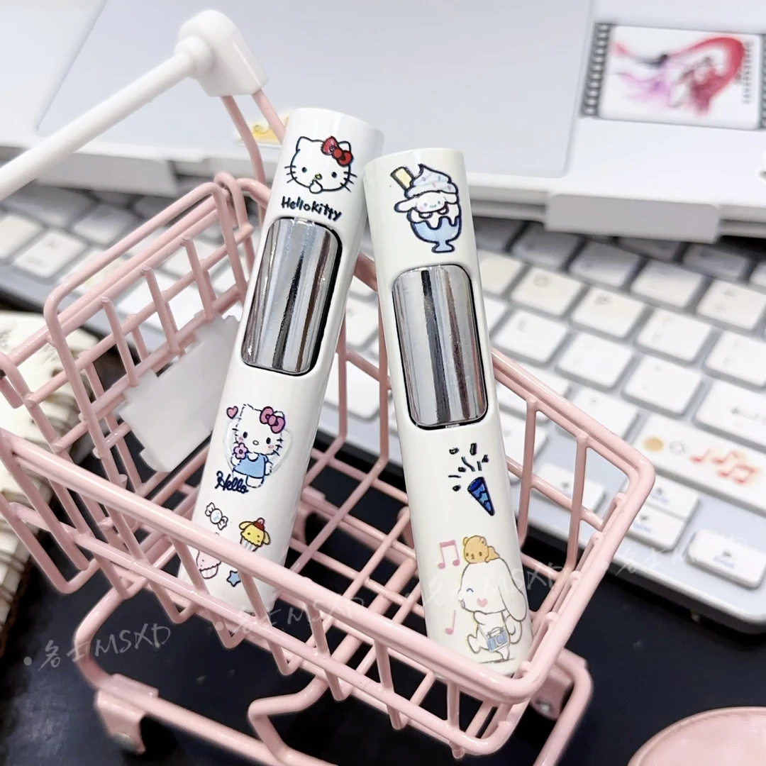 新款可爱卡通防风打火机充气炫酷粉焰库洛米七夕送男朋友礼物高档