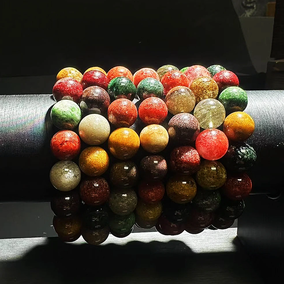 【皇后甄选】四季幽灵圆珠单圈手串 多样性发其一