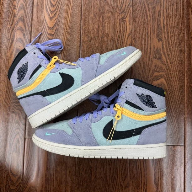 95新 AIR JORDAN 41码/aj1紫罗兰拉链/无原盒/休闲鞋/