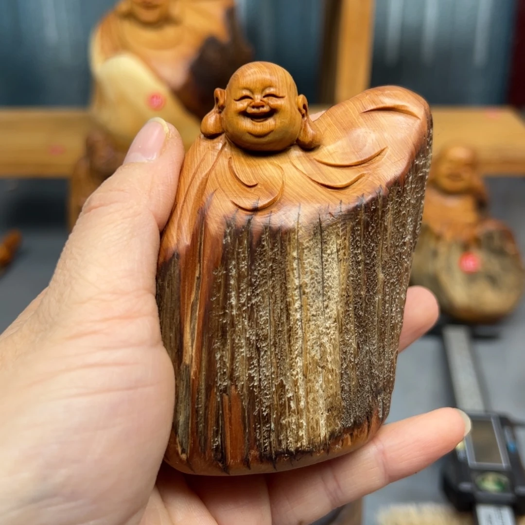 柏木崖柏木摆件手把件，54