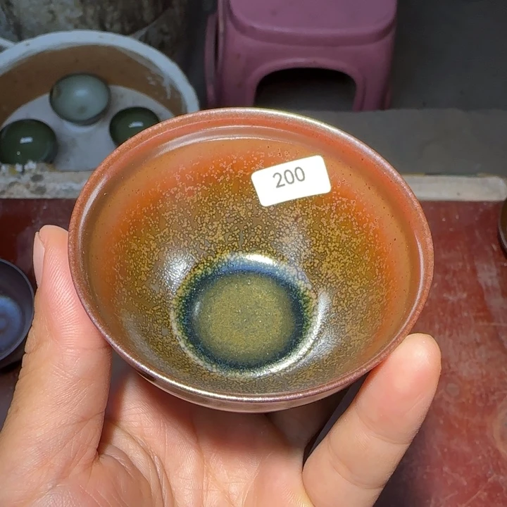 K***楚茶盏青钰龙窑主人杯200