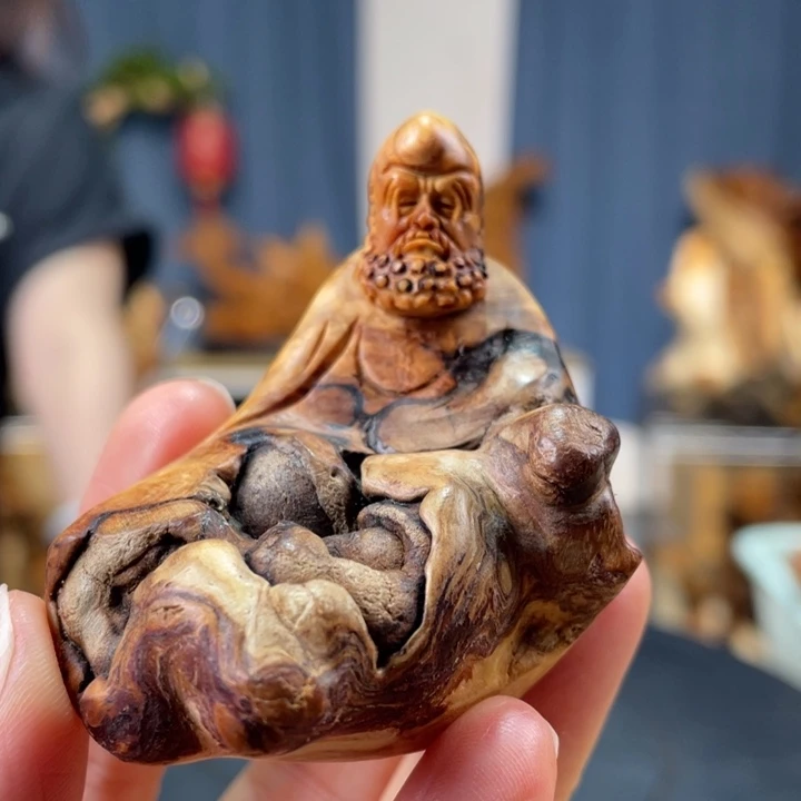 柏木（崖柏）手把件