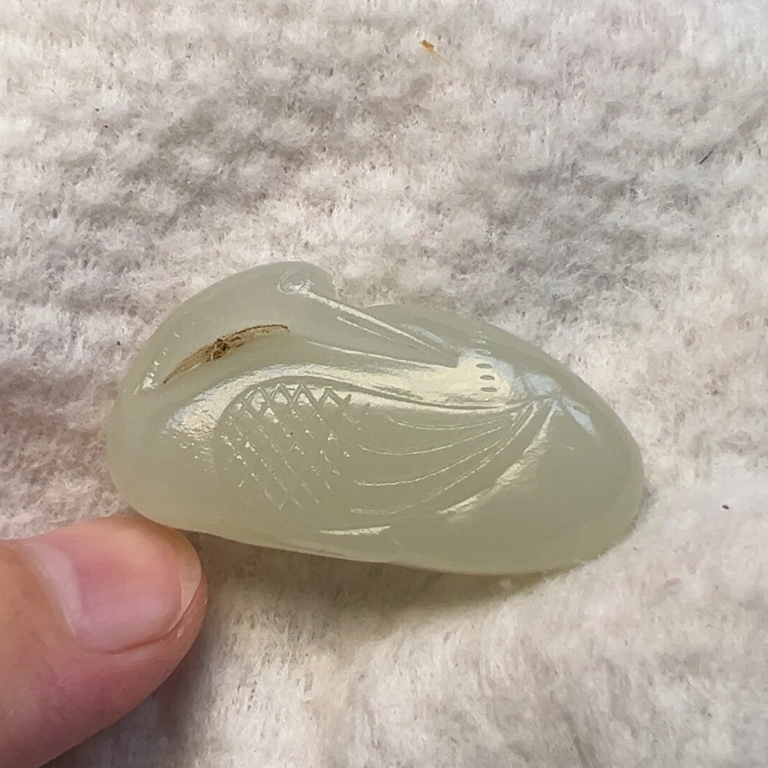 岁***友未镶嵌和田玉挂件