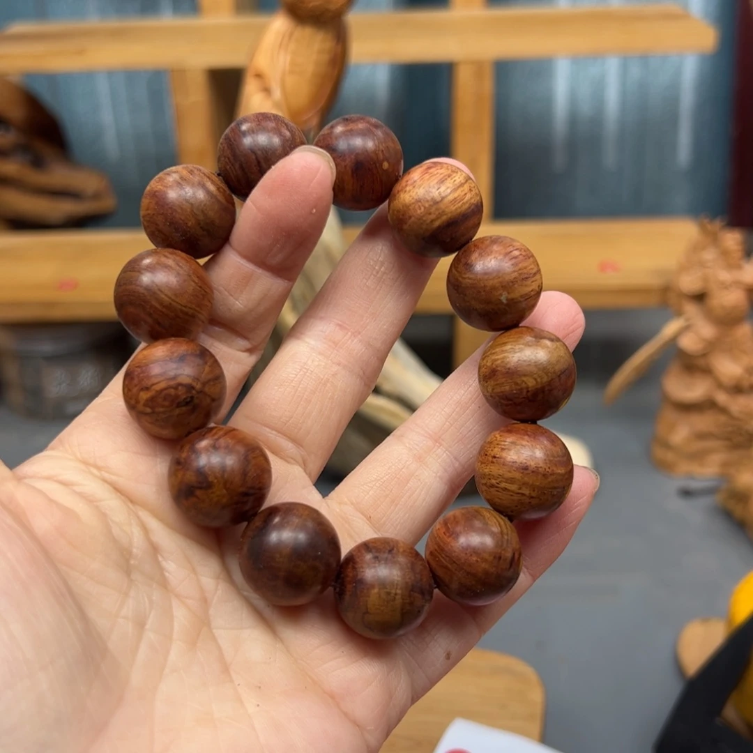 虛***影木1.8海南黄花梨手串新料
