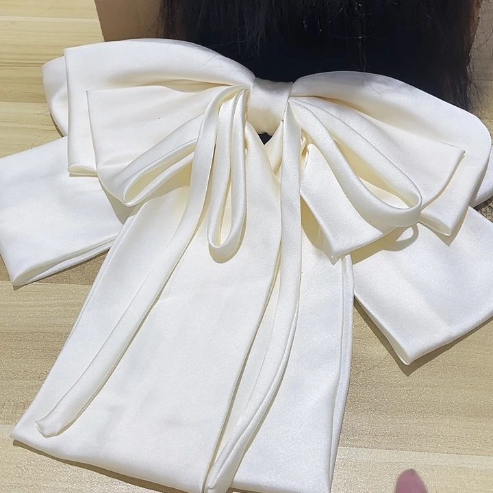 铁合金布艺蝴蝶结发夹