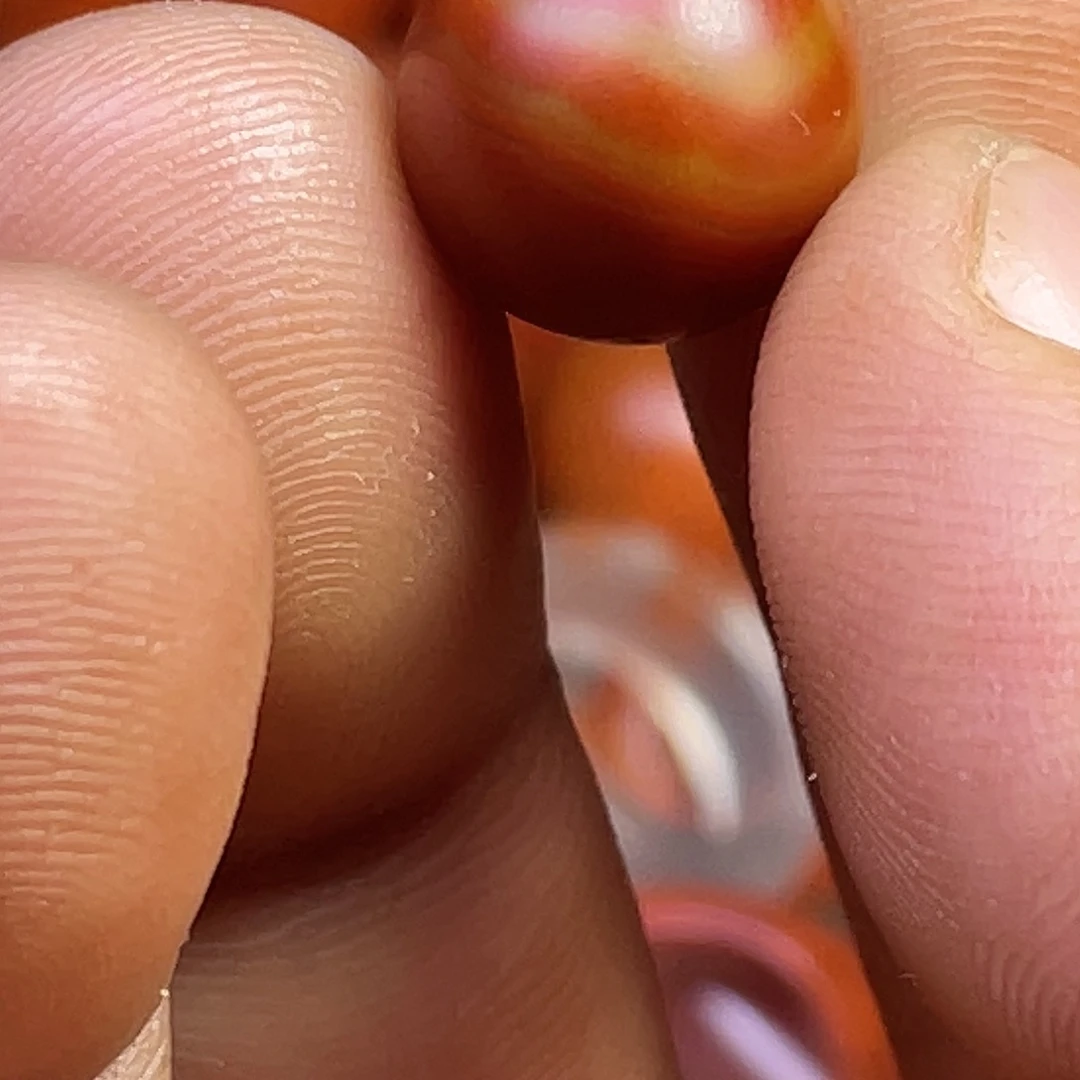 茶***嫣南红玛瑙未镶嵌珠子