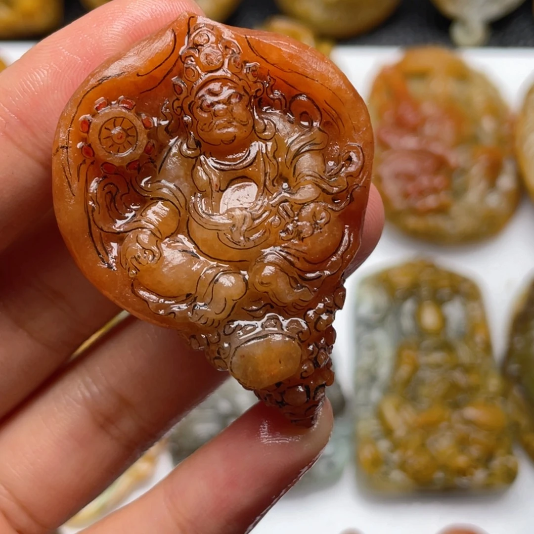 大***长未镶嵌定制翡翠翡翠