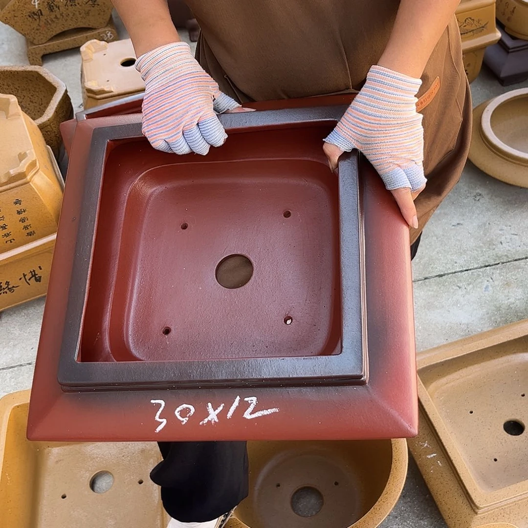 紫砂花盆盆景艺术