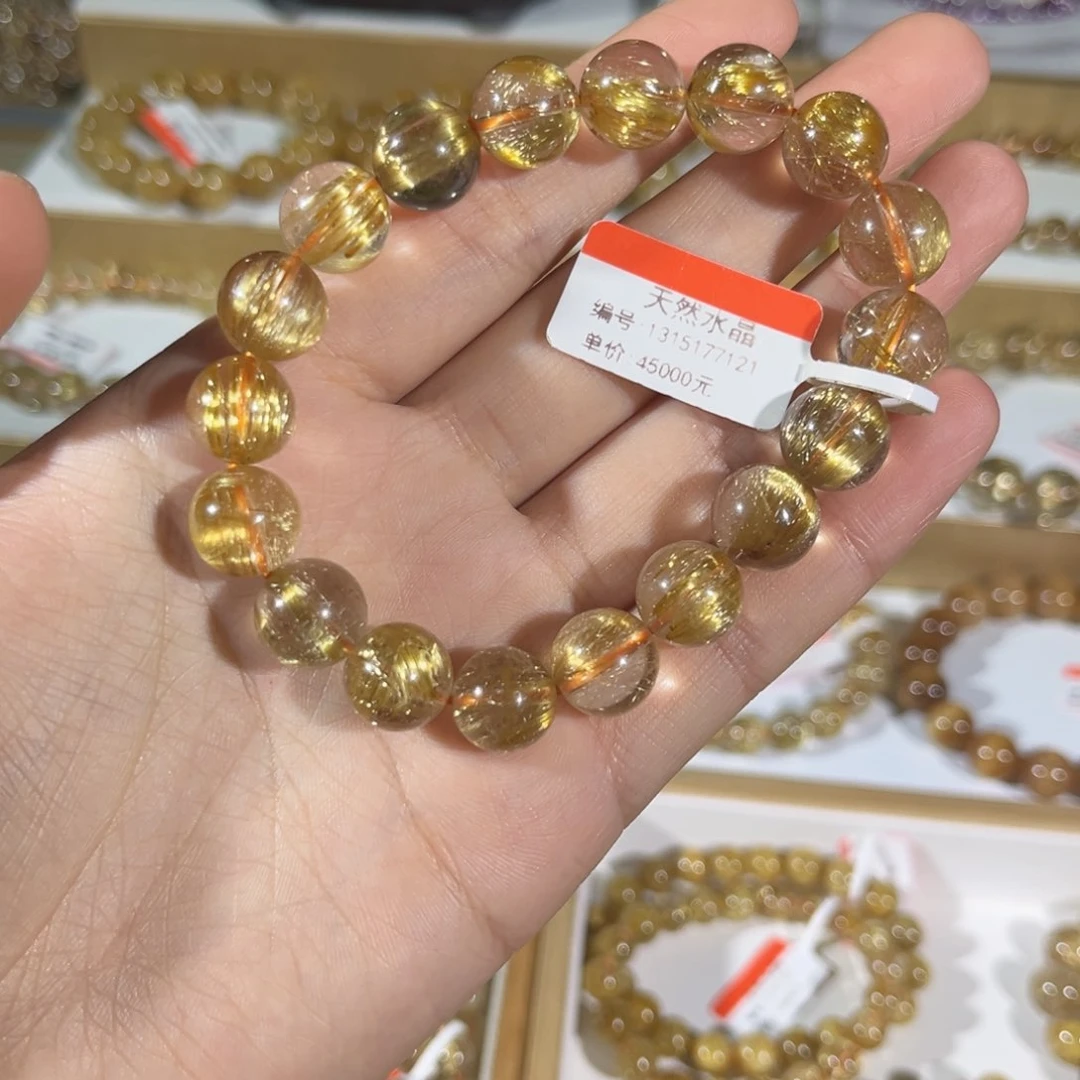 未镶嵌手链水晶晶莹剔透