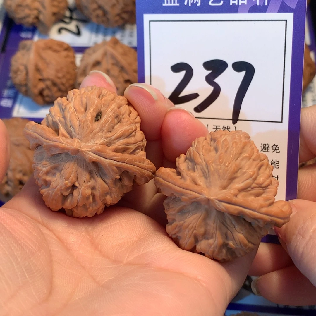 把件文玩核桃2337白狮子4.0