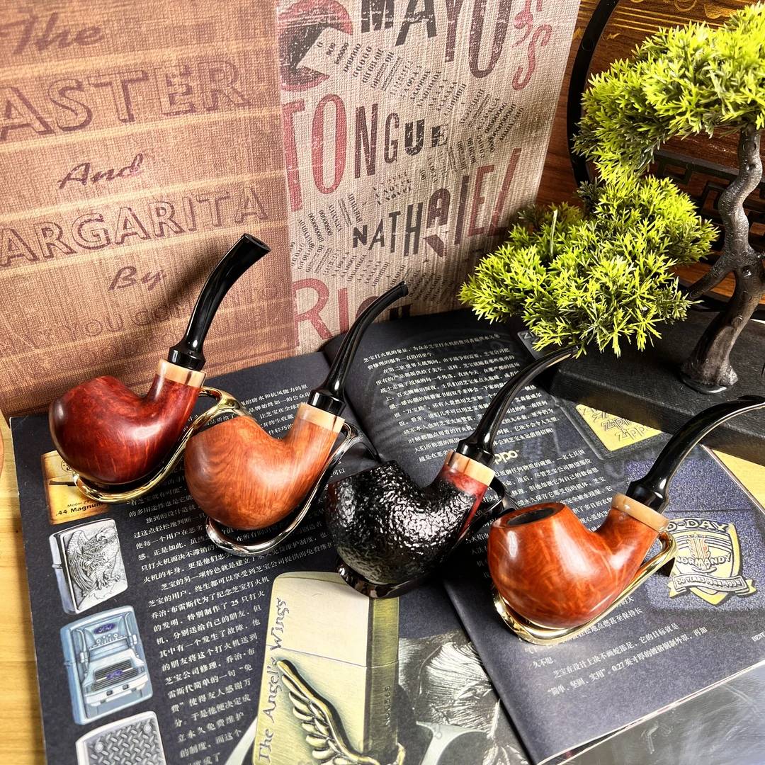 石楠木烟斗新手入门推荐【河豚空腔大气室】多色可选 颜值款个性款