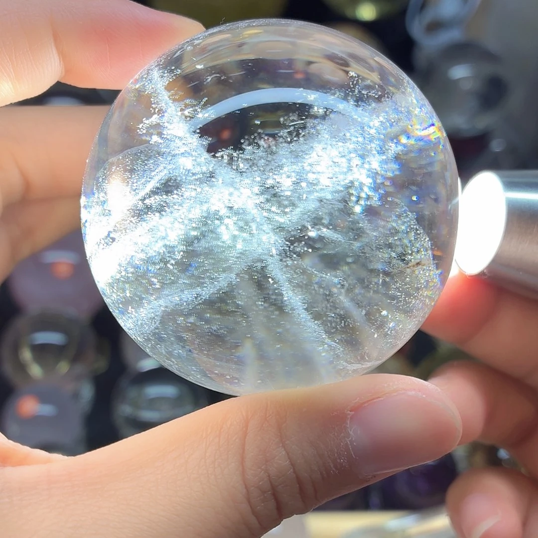 未镶嵌水晶珠宝半成品白水晶59