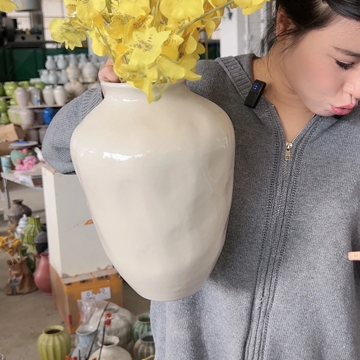 陶摆件景德镇陶瓷陶瓷工厂高31口10