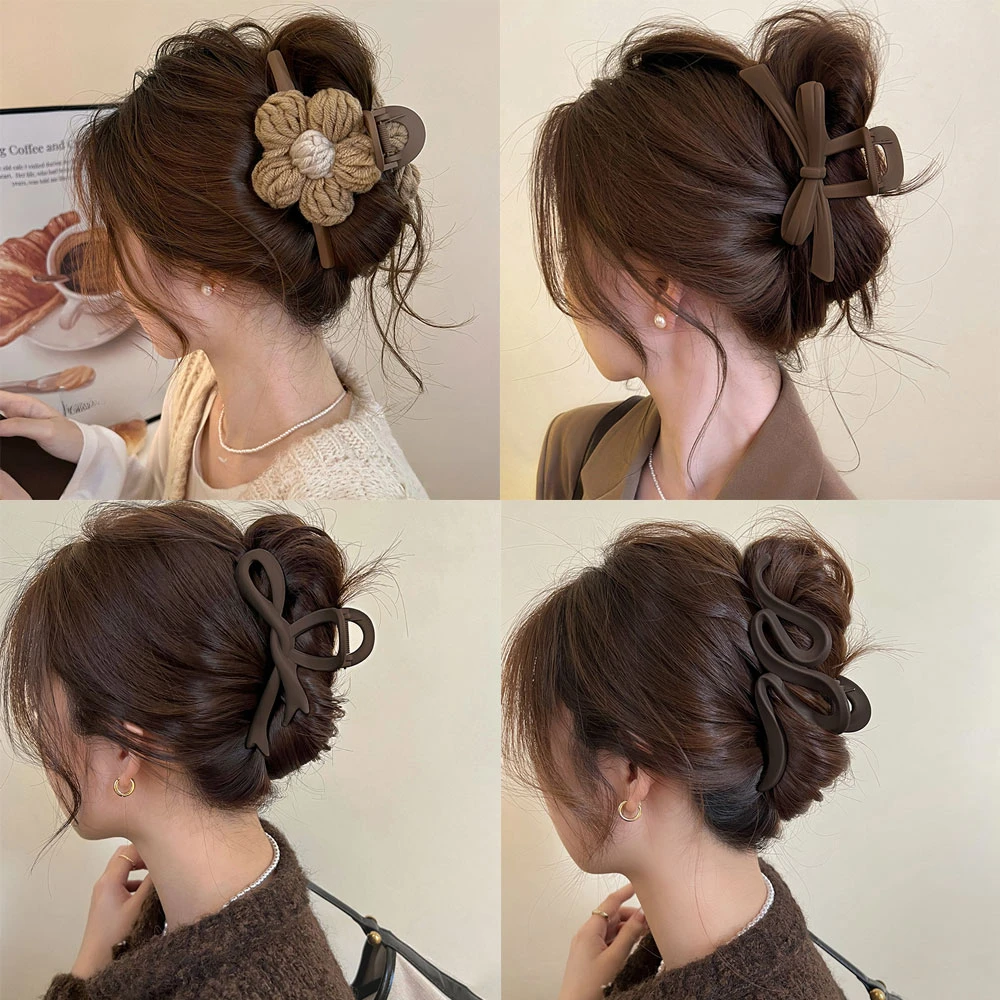 发夹女后脑勺2025新款抓夹大号鲨鱼夹高级感发抓头发夹子头饰发卡