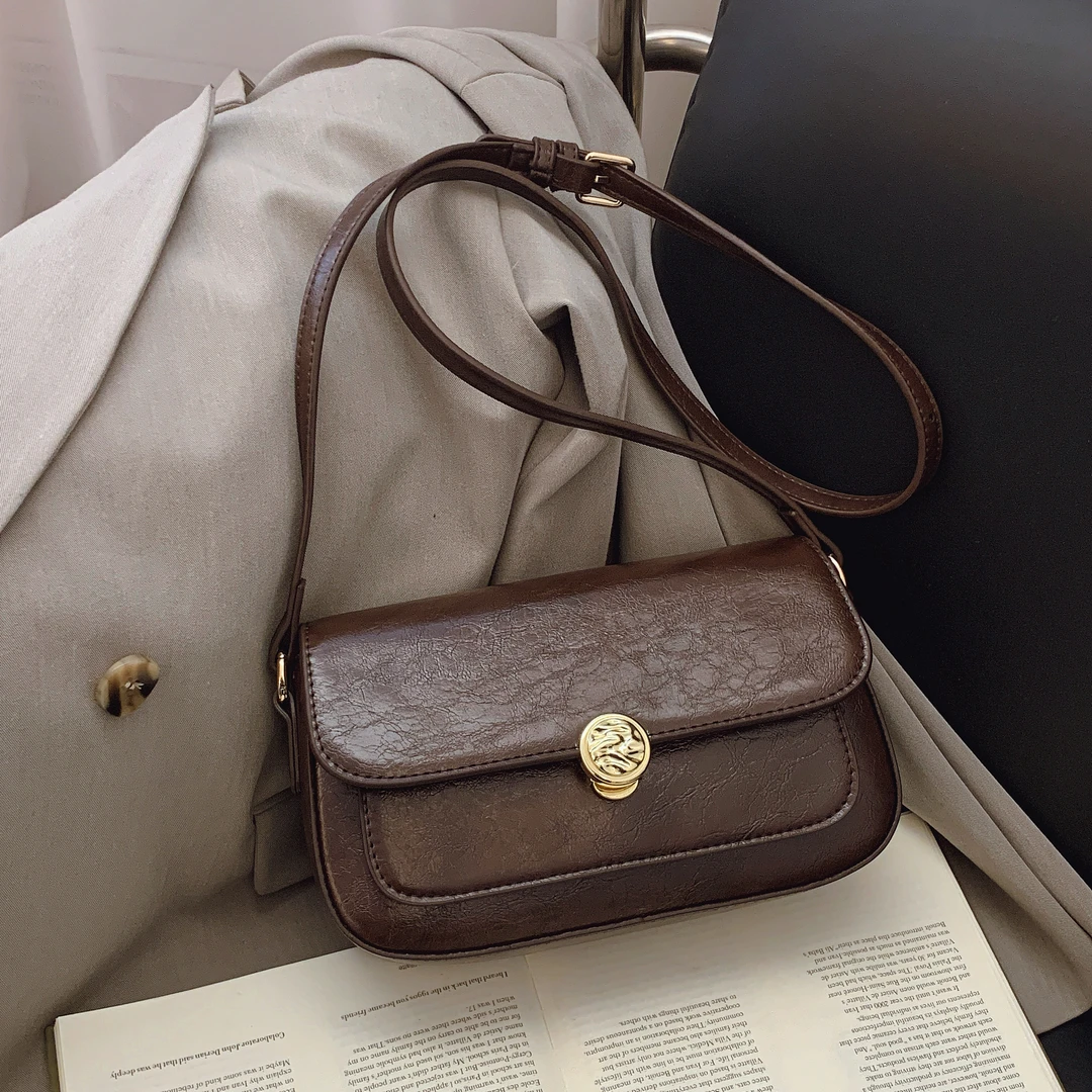 潮流高级感腋下小方包女2025韩版新款时尚百搭单肩包洋气斜挎包