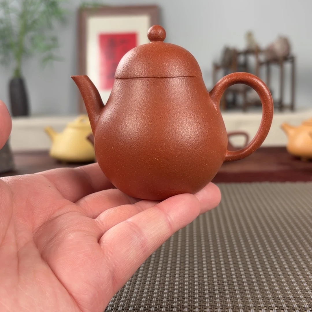 紫砂茶壶黄龙山原矿紫砂壶150