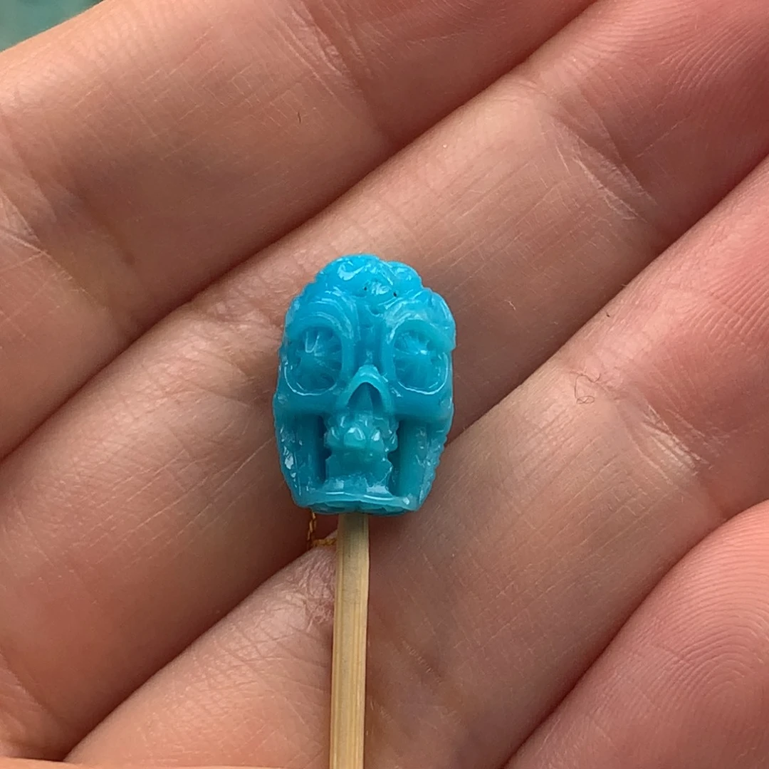 绿松石吊坠未镶嵌云*