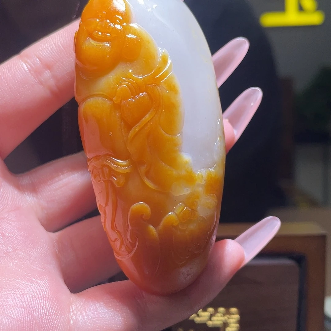 和田玉未镶嵌颈饰D2