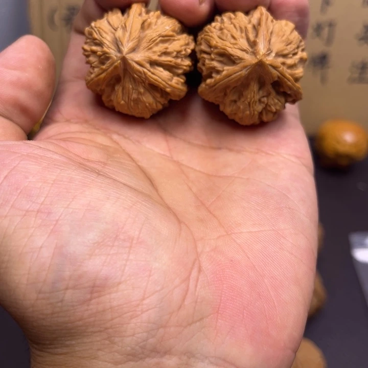 L***-菩提籽类文山三棱 瑕疵有修尖
