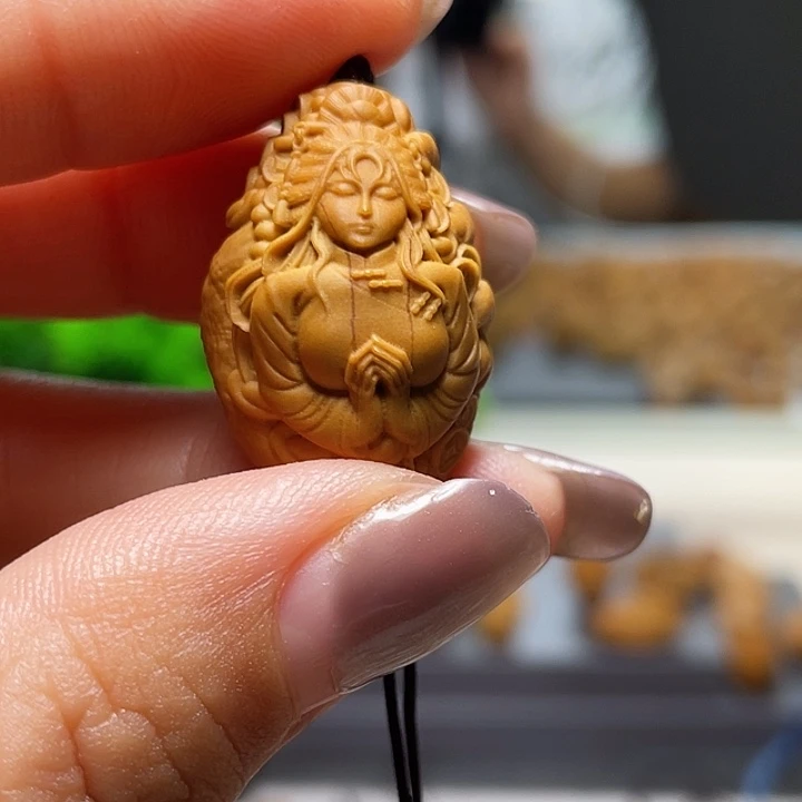 橄榄核吊坠橄榄核