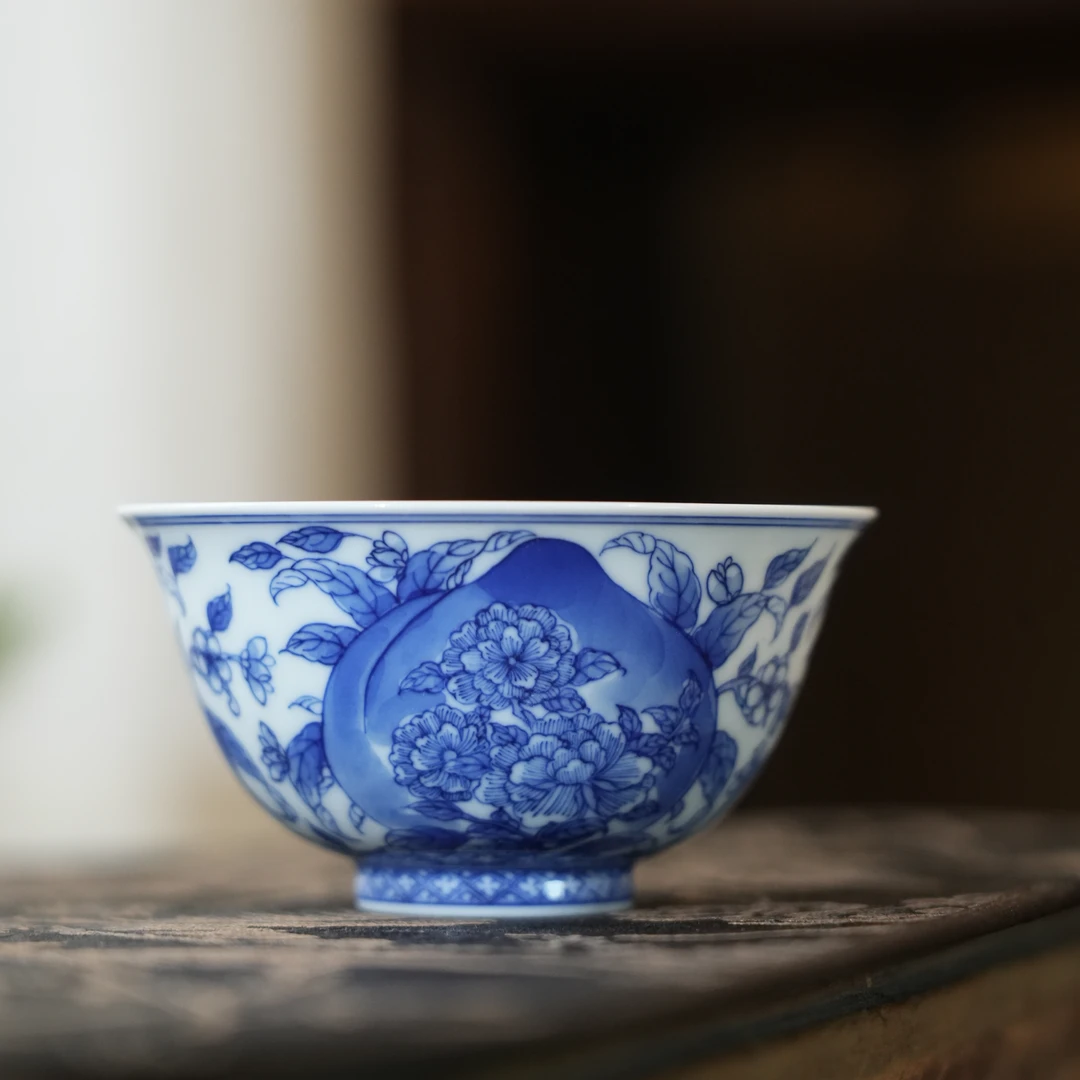 【雲梦】月造见物-牡丹寿桃主人杯（YZJW00231）