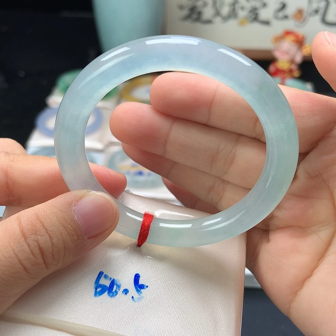 翡翠未镶嵌手镯72号