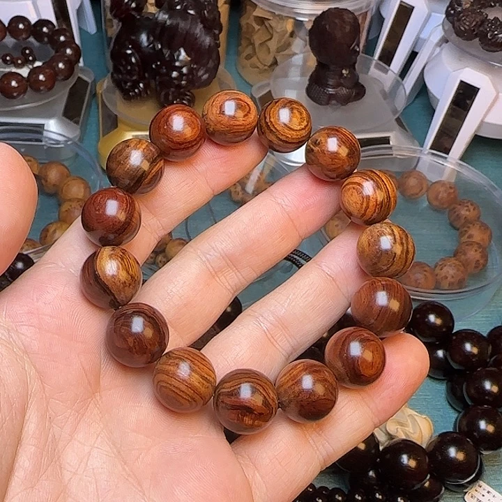 木海南黄花梨手串1.5尺寸