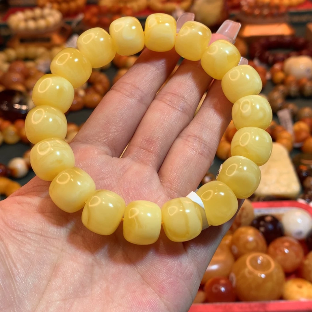 【闪购商品】未镶嵌蜜蜡手串蜜蜡