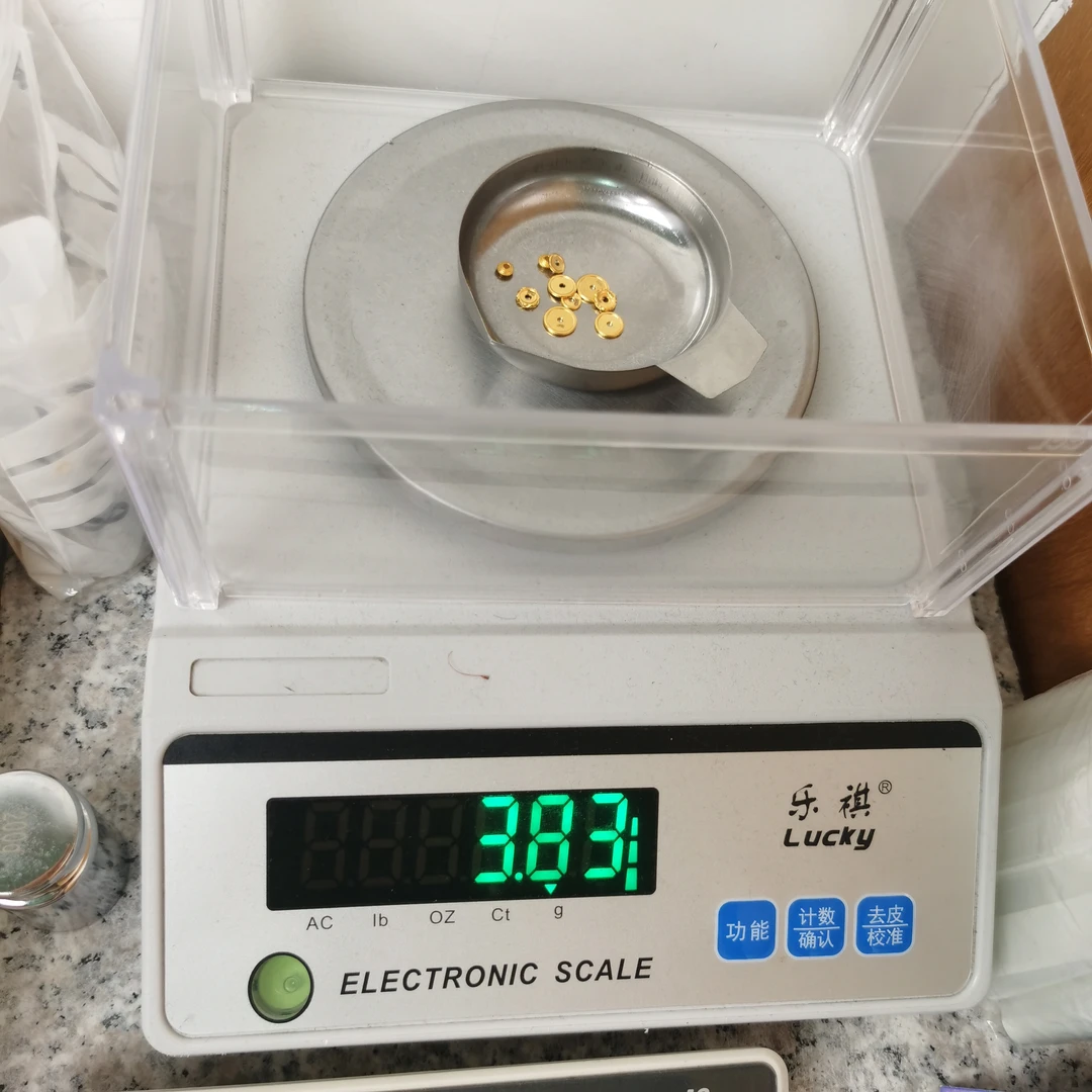 足金黄金文玩配饰
