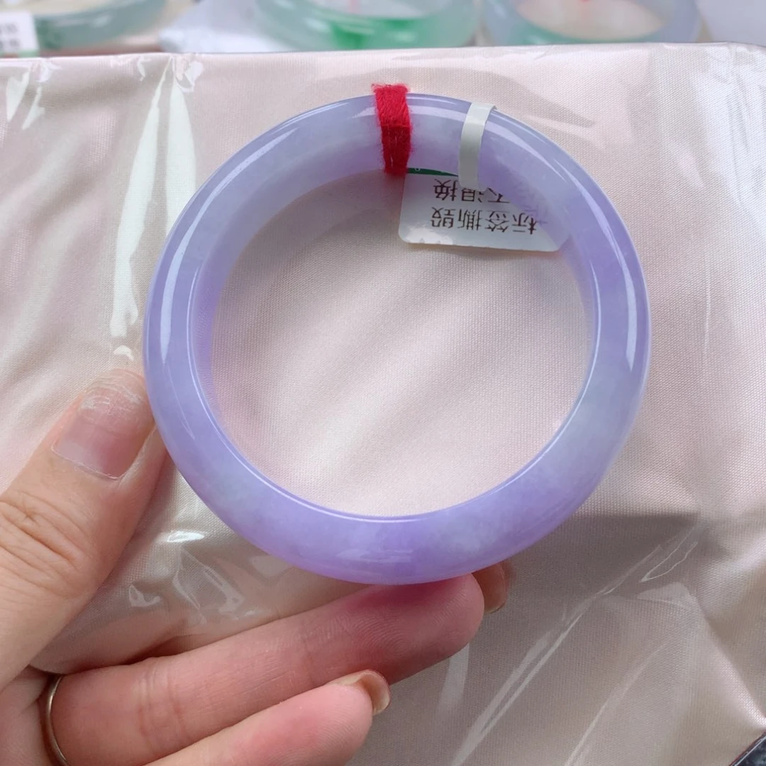 未镶嵌手镯翡翠缅甸天然翡翠56圈