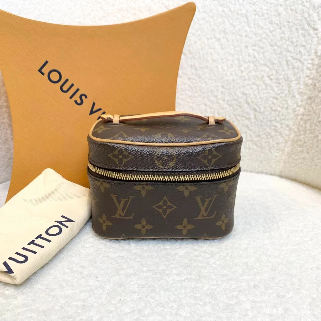 99新 LV 壹臻/若男专属老花nice nano包芯片 84593924