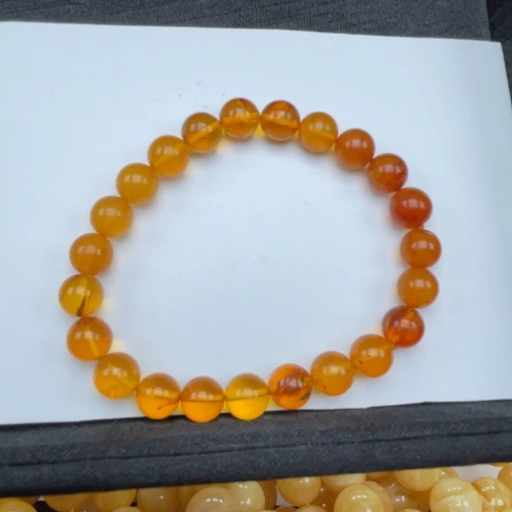 裸石蜜蜡未镶嵌蜜蜡手串