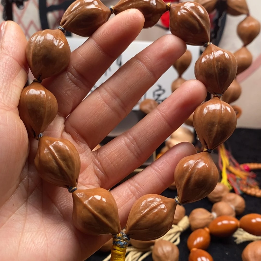 橄榄核手串/手链鸡血1.9手