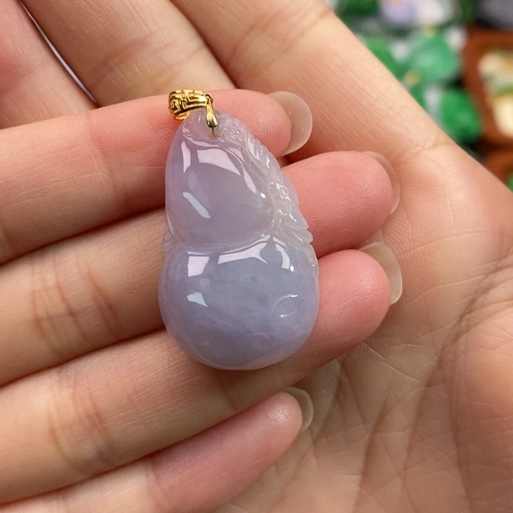 颈饰未镶嵌翡翠吊坠