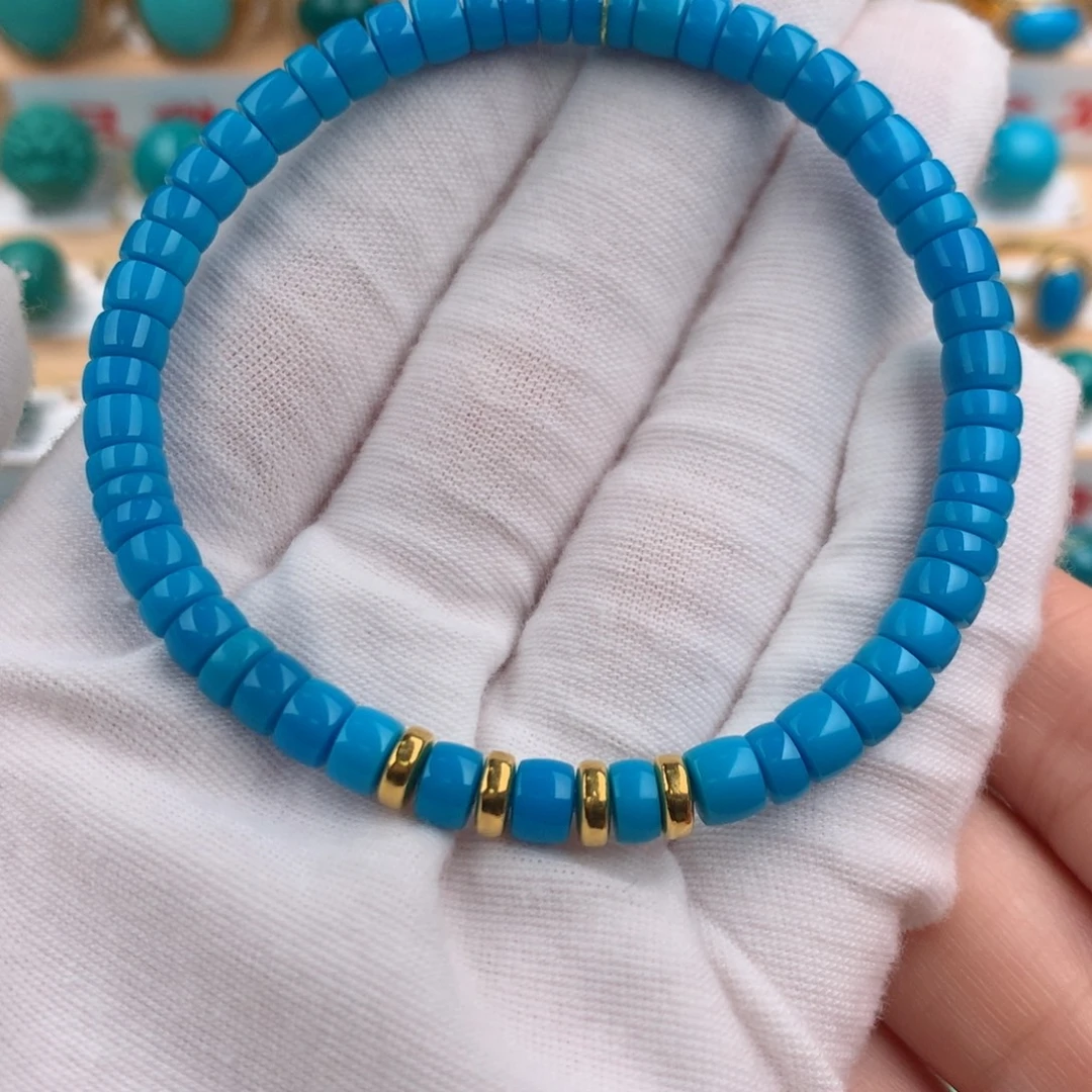 绿松石未镶嵌配饰5.5