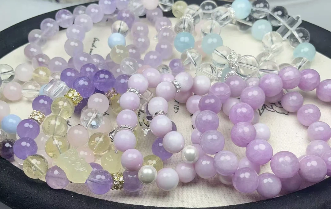 【多样】天然水晶手链以直播间实物为准发货