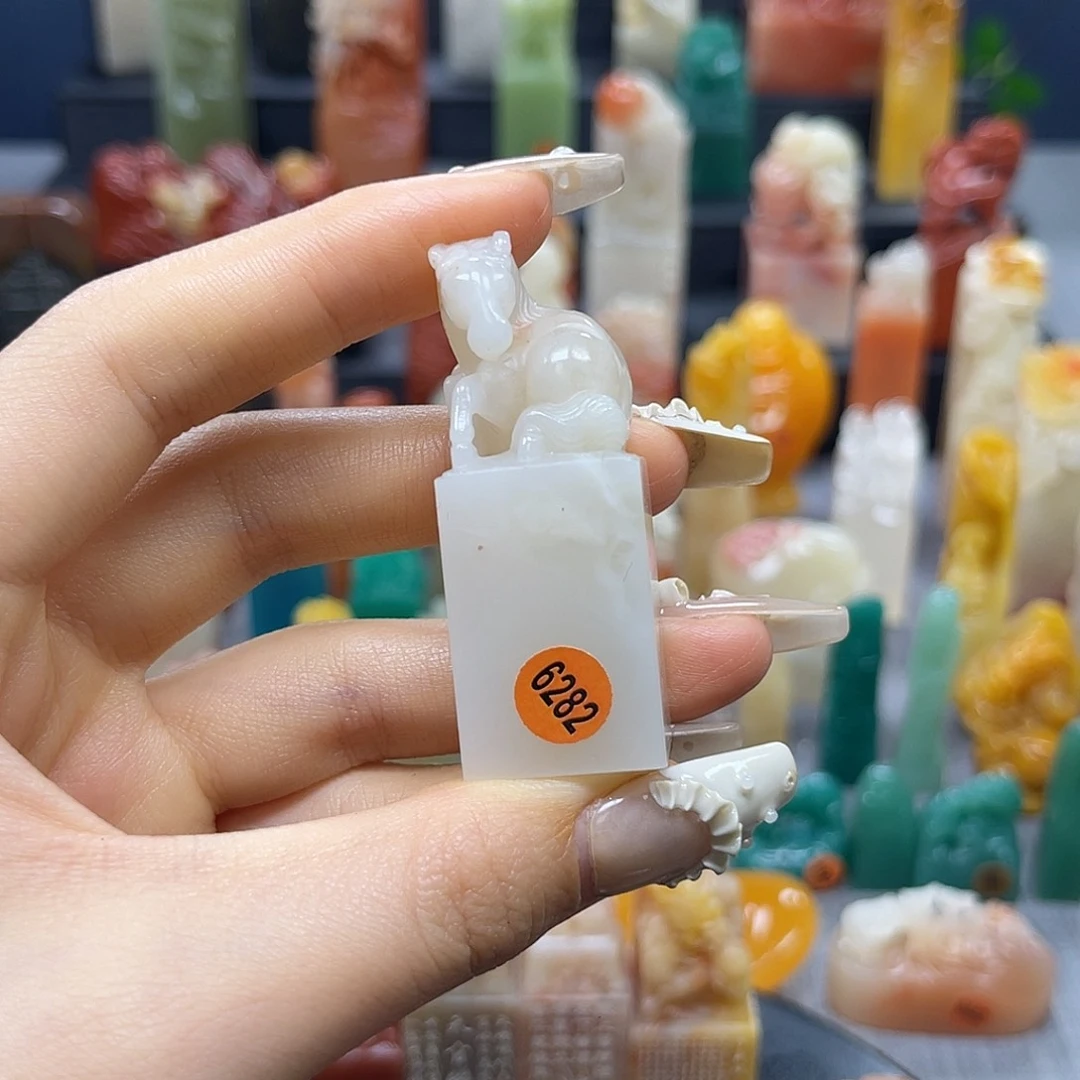 巴林石印石包邮包刻6282