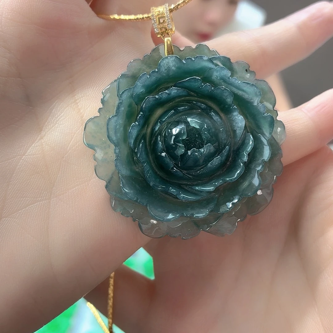 颈饰未镶嵌翡翠翡翠