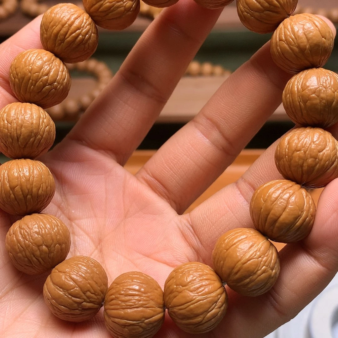 手串猴头核桃缘***份全品凤羽手串16+