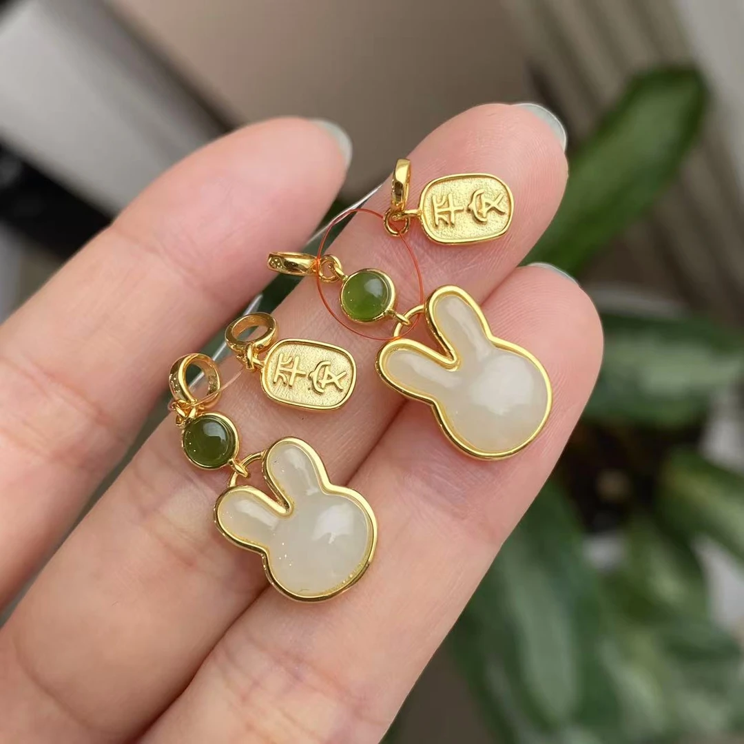 么么珠宝/和田玉挂件/0603EC24多样性发1