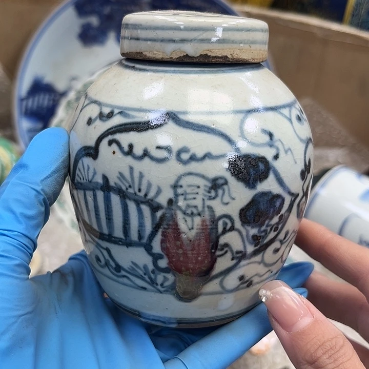 瓷片瓷器摆件 瓷器摆件